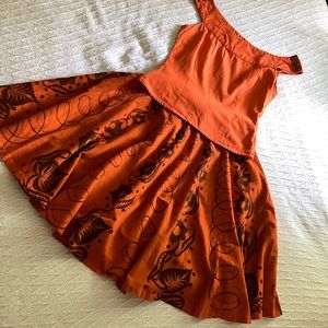 Vintage “One if a Kind” Mexican Skirt and Top, 1950’s